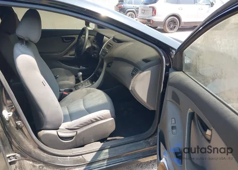 2013 Hyundai Elantra Gls z USA, uszkodzony, nr VIN 5NPDH4AE9DH274172